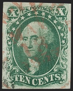 Sale 1174, Lot 15, 1851-56 Issue (Scott 5-17)