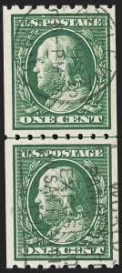 Sale Number 1174, Lot Number 166, 1908-12 Washington-Franklin Issues (Scott 331-396)