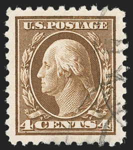 Sale 1174, Lot 187, 1912-15 Washington-Franklin Issue (Scott 405-461)