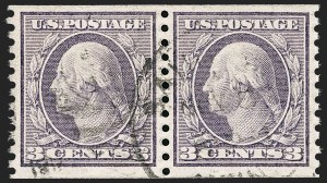 Sale 1174, Lot 195, 1912-15 Washington-Franklin Issue (Scott 405-461)