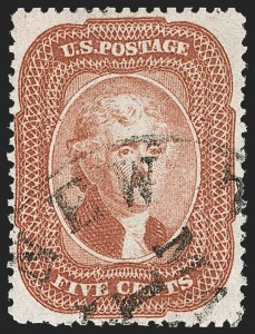 Sale 1174, Lot 22, 1857-60 Issue (Scott 18-39)