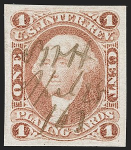 Sale 1174, Lot 320, Revenues, First Issue