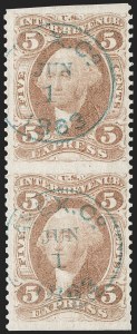 Sale 1174, Lot 325, Revenues, First Issue
