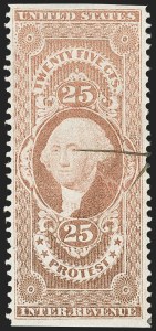Sale 1174, Lot 331, Revenues, First Issue