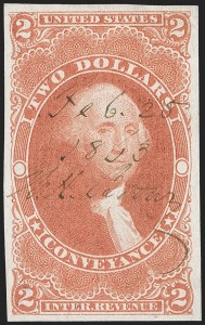 Sale 1174, Lot 337, Revenues, First Issue