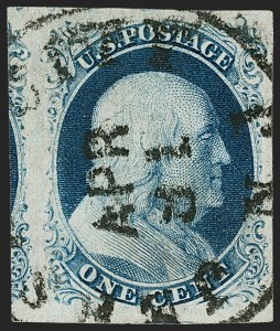Sale 1174, Lot 7, 1851-56 Issue (Scott 5-17)