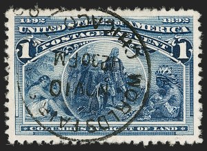 Sale 1174, Lot 75, 1c-50c 1893 Columbian Issue (Scott 230-240)