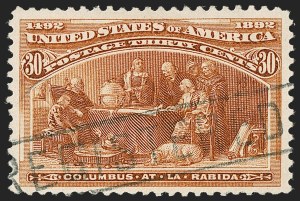 Sale 1174, Lot 81, 1c-50c 1893 Columbian Issue (Scott 230-240)