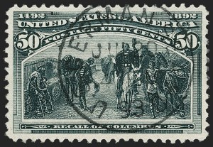 Sale 1174, Lot 83, 1c-50c 1893 Columbian Issue (Scott 230-240)