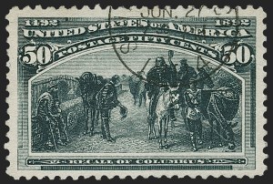 Sale 1174, Lot 84, 1c-50c 1893 Columbian Issue (Scott 230-240)