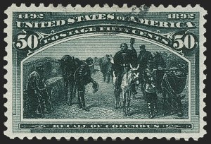 Sale 1174, Lot 85, 1c-50c 1893 Columbian Issue (Scott 230-240)