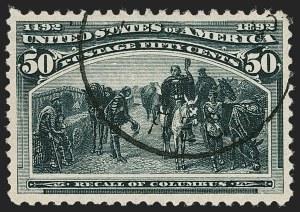 Sale 1174, Lot 86, 1c-50c 1893 Columbian Issue (Scott 230-240)