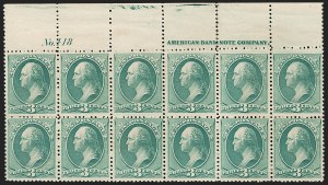 Sale 1175, Lot 505, 1870-88 Bank Note Issues (Scott 134-218)