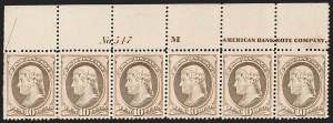 Sale 1175, Lot 507, 1870-88 Bank Note Issues (Scott 134-218)