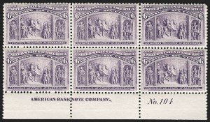 Sale 1175, Lot 533, 1893 Columbian Issue (Scott 230-245)