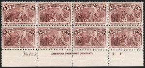 Sale 1175, Lot 534, 1893 Columbian Issue (Scott 230-245)