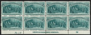 Sale 1175, Lot 536, 1893 Columbian Issue (Scott 230-245)
