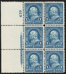 Sale 1175, Lot 544, 1894 Unwatermarked Bureau Issue (Scott 246-263)