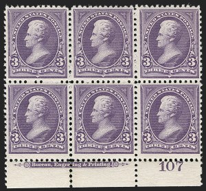 Sale 1175, Lot 547, 1894 Unwatermarked Bureau Issue (Scott 246-263)
