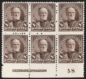 Sale 1175, Lot 550, 1894 Unwatermarked Bureau Issue (Scott 246-263)