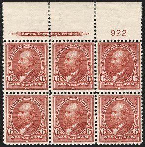 Sale 1175, Lot 572, 1895-98 Watermarked Bureau Issues (Scott 264-284)