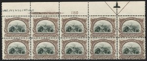 Sale 1175, Lot 589, 1901 Pan-American Issue (Scott 294-299)