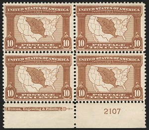 Sale 1175, Lot 612, 1904 Louisiana Purchase, 1907 Jamestown Issues (Scott 323-330)