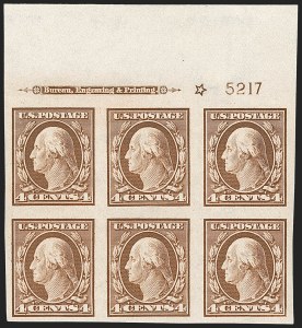 Sale 1175, Lot 623, 1908-10 Washington-Franklin Issues (Scott 331-366)