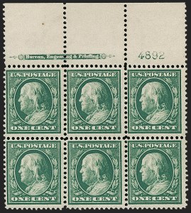 Sale 1175, Lot 627, 1908-10 Washington-Franklin Issues (Scott 331-366)