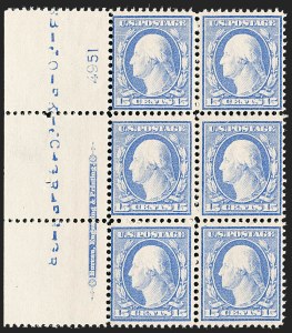 Sale 1175, Lot 640, 1910-13 Washington-Franklin Issue (Scott 374-396)