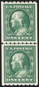 Sale Number 1175, Lot Number 645, 1910-13 Washington-Franklin Issue (Scott 374-396)