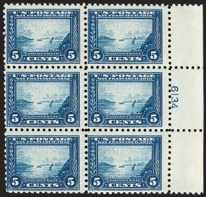 Sale 1175, Lot 658, 1913-15 Panama-Pacific Issue (Scott 397-404)