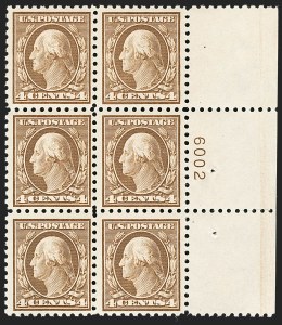 Sale 1175, Lot 673, 1913-15 Washington-Franklin Issues (Scott 424-461)
