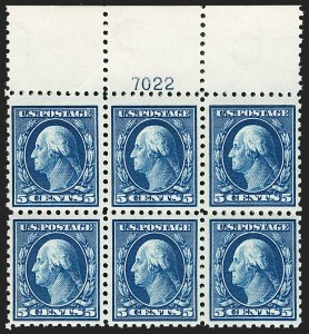 Sale 1175, Lot 674, 1913-15 Washington-Franklin Issues (Scott 424-461)