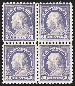 Sale 1175, Lot 684, 1913-15 Washington-Franklin Issues (Scott 424-461)