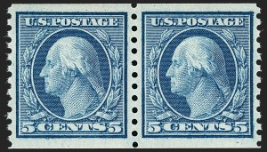 Sale Number 1175, Lot Number 696, 1913-15 Washington-Franklin Issues (Scott 424-461)