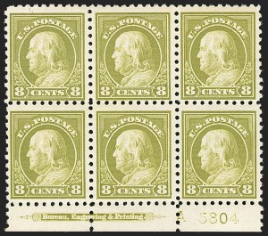 Sale 1175, Lot 704, 1916-17 Issues (Scott 462-480)