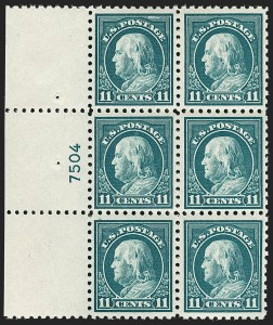 Sale 1175, Lot 707, 1916-17 Issues (Scott 462-480)