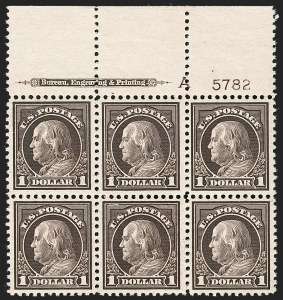 Sale 1175, Lot 725, 1917-19 Issues (Scott 481-524)