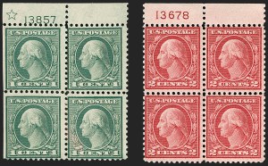 Sale 1175, Lot 740, 1919-20 Issues (Scott 537-550)