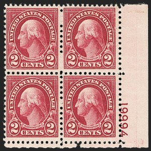 Sale 1175, Lot 767, 1922 and Later Issues (Scott 551-679)