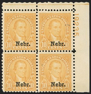 Sale 1175, Lot 770, 1922 and Later Issues (Scott 551-679)