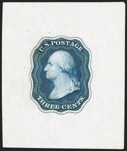 Sale 1179, Lot 2003, Essays, Proofs and Specimens: 1847 thru 1861 Issues