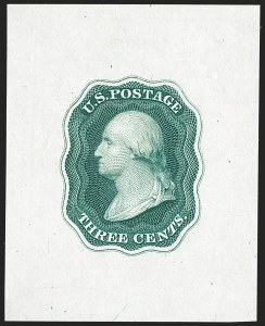 Sale 1179, Lot 2004, Essays, Proofs and Specimens: 1847 thru 1861 Issues