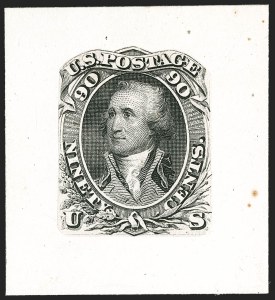 Sale 1179, Lot 2008, Essays, Proofs and Specimens: 1847 thru 1861 Issues