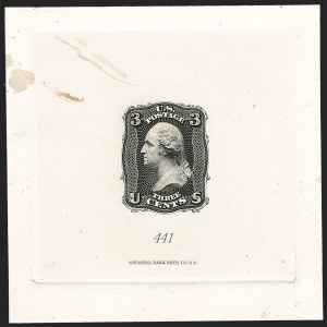 Sale 1179, Lot 2010, Essays, Proofs and Specimens: 1847 thru 1861 Issues