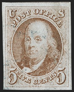 Sale 1179, Lot 2072, 1847 Issue and Reproduction (Scott 1-4)
