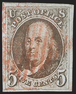 Sale 1179, Lot 2073, 1847 Issue and Reproduction (Scott 1-4)