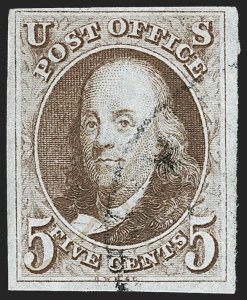 Sale 1179, Lot 2076, 1847 Issue and Reproduction (Scott 1-4)