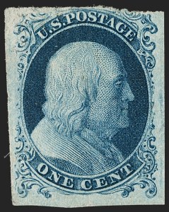 Sale 1179, Lot 2088, 1c-3c 1851-56 Issue (Scott 6-11A)